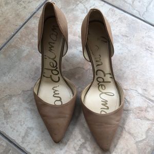Sam Edelman Nude D’orsay Pumps